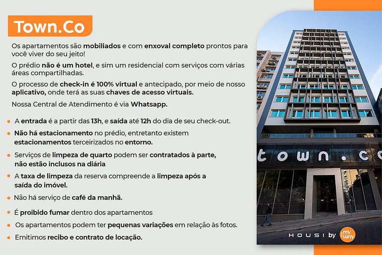 Apartamento Estándar en el Centro - Town Co Housi