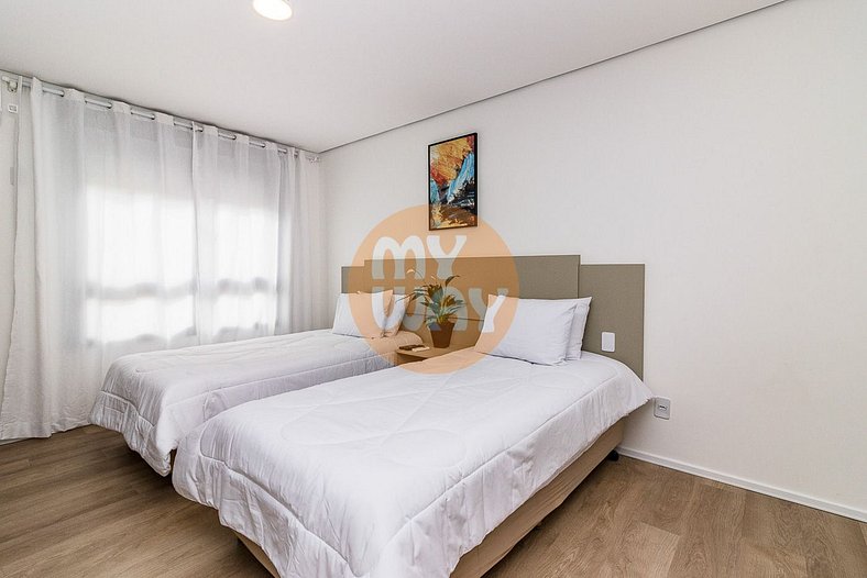 Century Park 610 | Apartamento com cozinha na Cidade Baixa