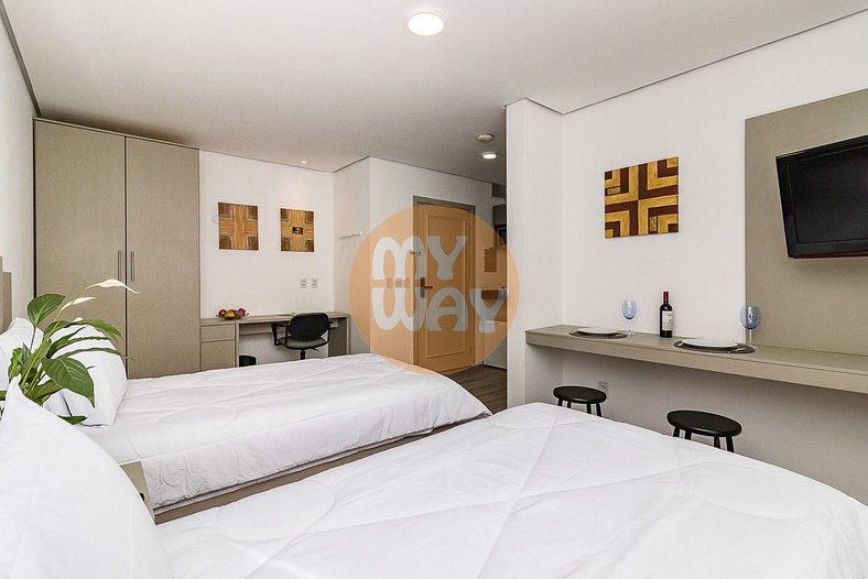 Century Park 610 | Apartamento com cozinha na Cidade Baixa