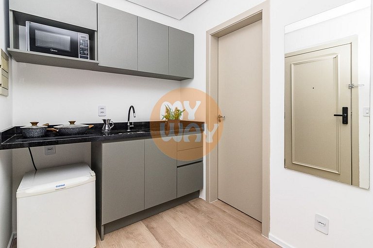 Century Park 610 | Apartamento com cozinha na Cidade Baixa