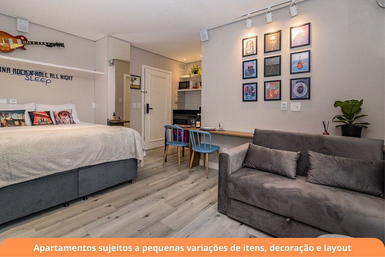 Estudio Deluxe en Cidade Baixa - Century Park