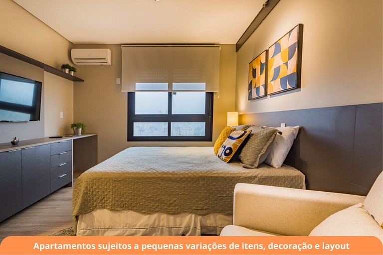 Estudio Deluxe en Cidade Baixa - Century Park