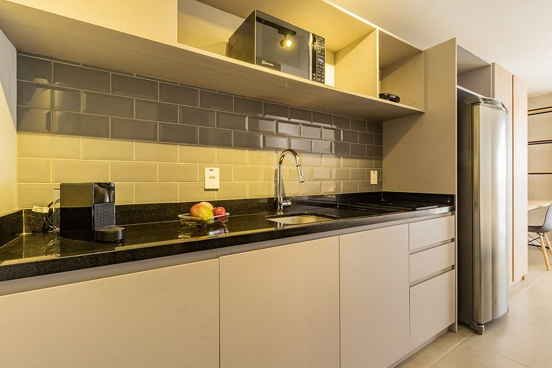 GO 24 - 1015 | Apartamento moderno e confortável na melhor r