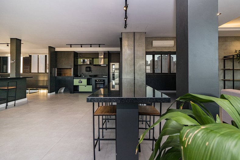 Studio 502| Com vista para a cidade | Century Park Living